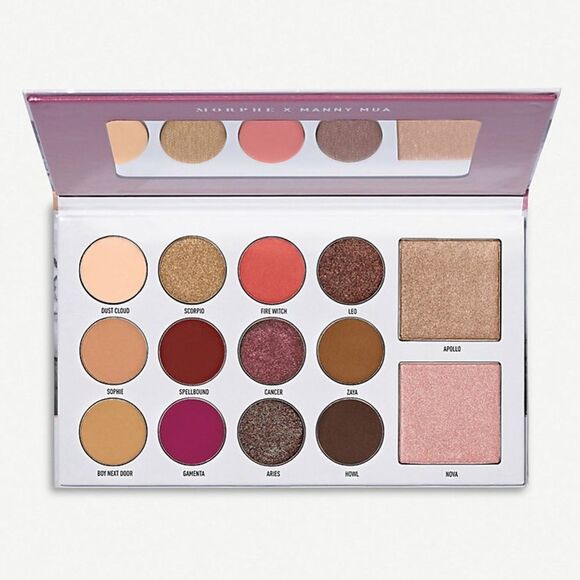 MORPHE X - Manny Mua - Glam Palette - Brand New - Picture 1 of 2